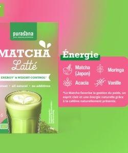 Matcha latté 6 x 10 g BIO BIO, 60 g
